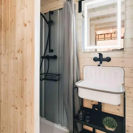 Apartment Idyllisches Tiny House Ii Mit Sauna