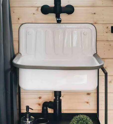 Idyllisches Tiny House Ii Mit Sauna Lägenhet